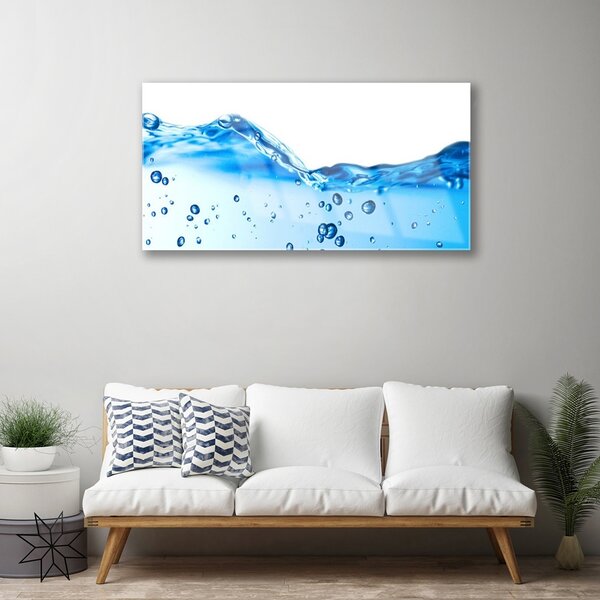 Skleneny obraz Voda umenie 100x50 cm 2 Prívesky