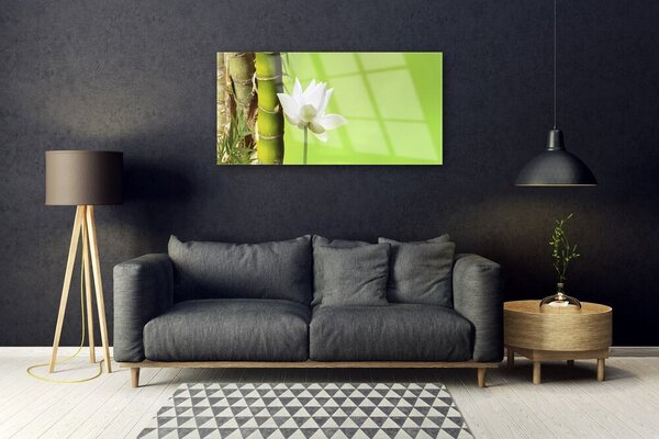 Skleneny obraz Bambus stonka rastlina príroda 100x50 cm 2 Prívesky