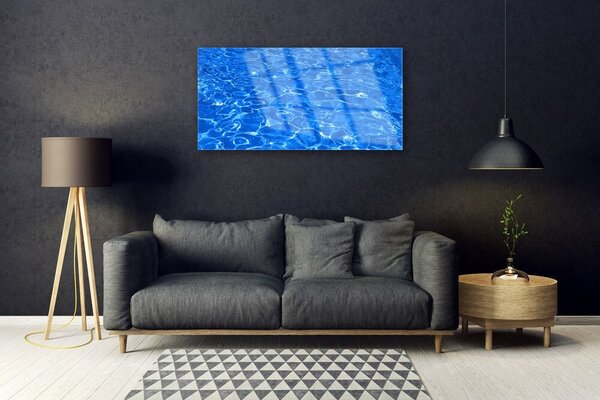 Skleneny obraz Voda umenie 100x50 cm 2 Prívesky