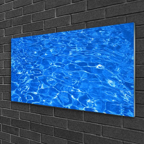 Skleneny obraz Voda umenie 100x50 cm 2 Prívesky