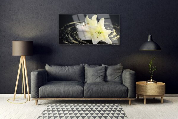 Skleneny obraz Kvet rastlina príroda 100x50 cm 2 Prívesky