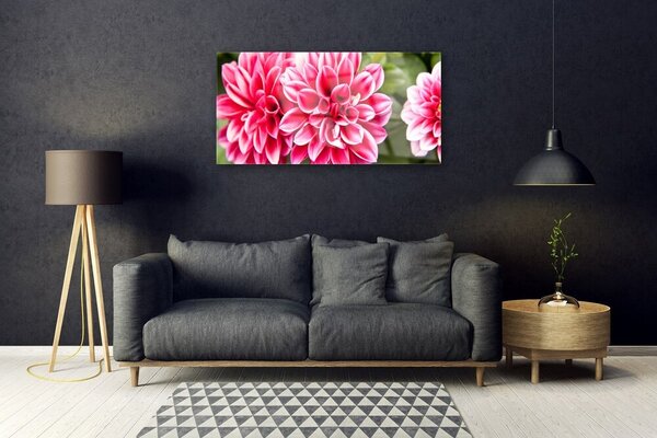 Skleneny obraz Kvety rastlina príroda 100x50 cm 2 Prívesky