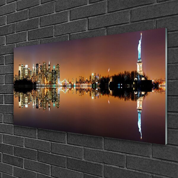 Skleneny obraz Abstrakcia umenie 100x50 cm 2 Prívesky
