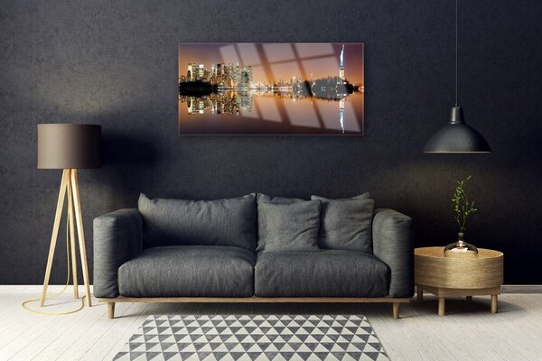Skleneny obraz Abstrakcia umenie 100x50 cm 2 Prívesky