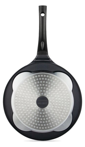 Panvica na lievance KITCHISIMO Nero 26cm smajlik