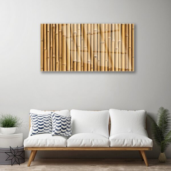 Skleneny obraz Bambus rastlina príroda 100x50 cm 2 Prívesky