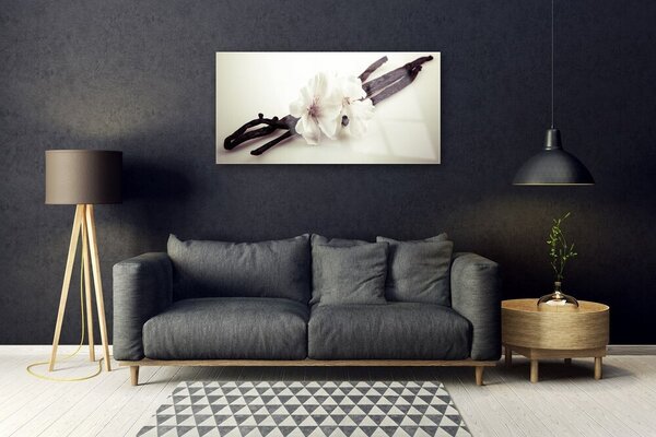 Skleneny obraz Kvety rastlina príroda 100x50 cm 2 Prívesky