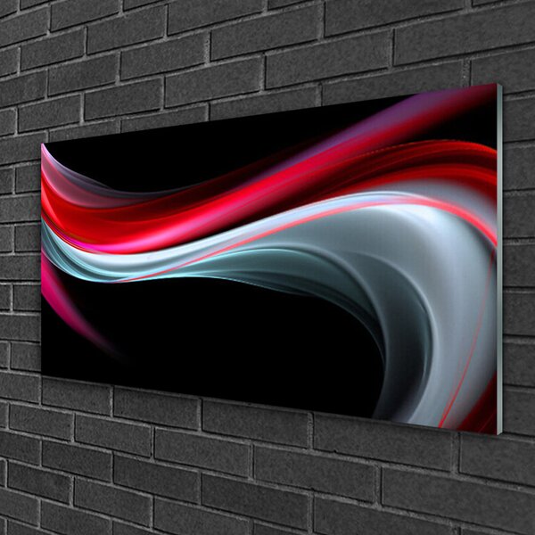 Skleneny obraz Abstrakcia umenie 100x50 cm 2 Prívesky