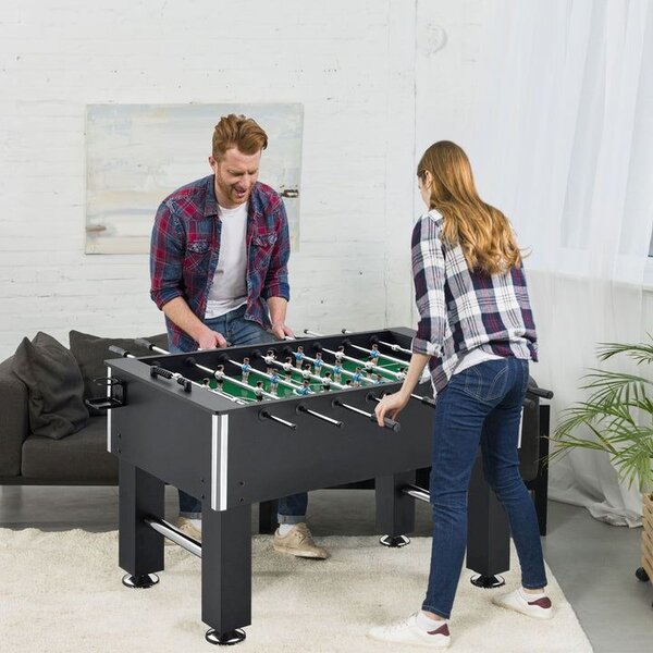 Stolný futbal 139 x 72 x 88 cm, čierny