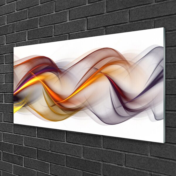 Skleneny obraz Abstrakcia umenie 100x50 cm 2 Prívesky
