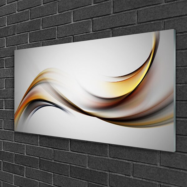 Skleneny obraz Abstrakcia umenie 100x50 cm 2 Prívesky