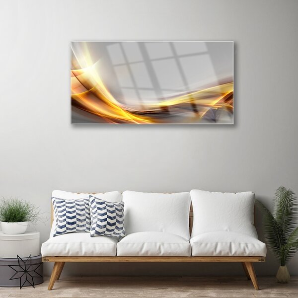 Skleneny obraz Abstrakcia umenie 100x50 cm 2 Prívesky