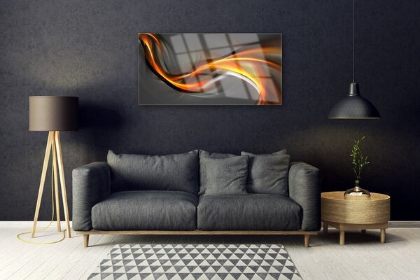 Skleneny obraz Abstrakcia umenie 100x50 cm 2 Prívesky