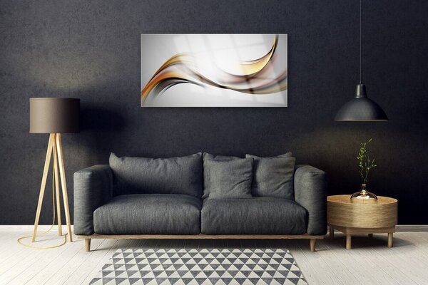 Skleneny obraz Abstrakcia umenie 100x50 cm 2 Prívesky