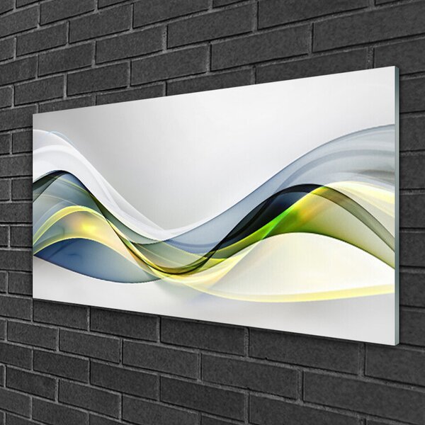Skleneny obraz Abstrakcia umenie 100x50 cm 2 Prívesky