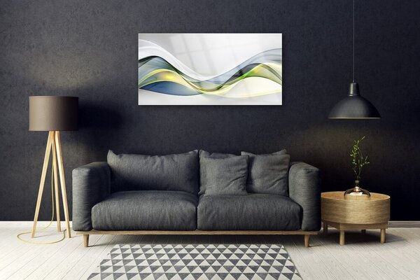 Skleneny obraz Abstrakcia umenie 100x50 cm 2 Prívesky