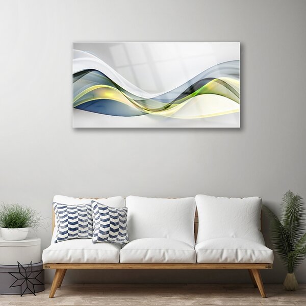 Skleneny obraz Abstrakcia umenie 100x50 cm 2 Prívesky
