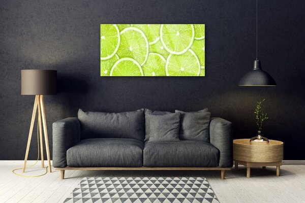 Skleneny obraz Limetka jedlo kuchyňa 100x50 cm 4 Prívesky