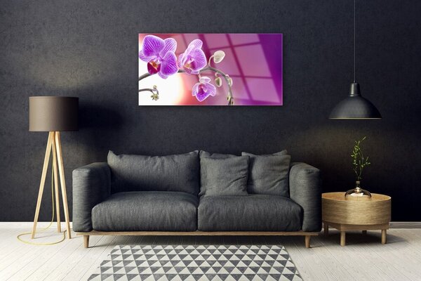 Skleneny obraz Kvety rastlina príroda 100x50 cm 2 Prívesky