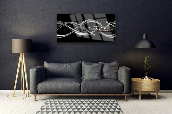 Skleneny obraz Abstrakcia umenie 100x50 cm 2 Prívesky