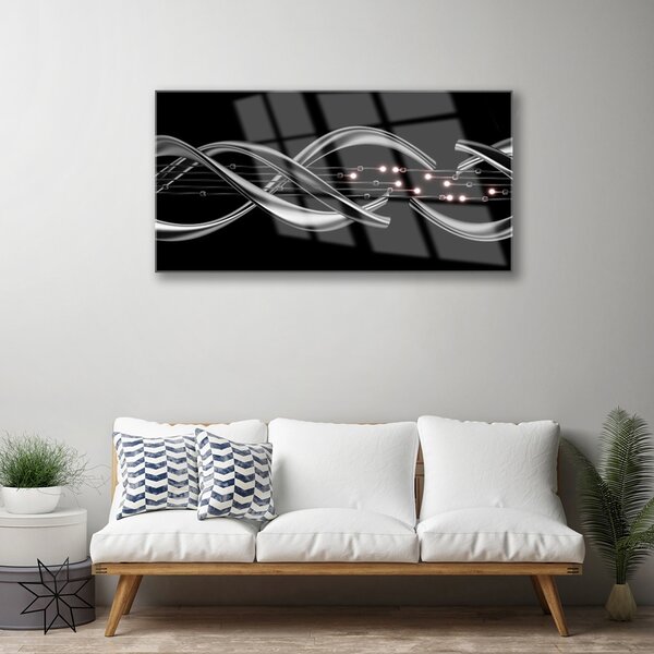 Skleneny obraz Abstrakcia umenie 100x50 cm 2 Prívesky