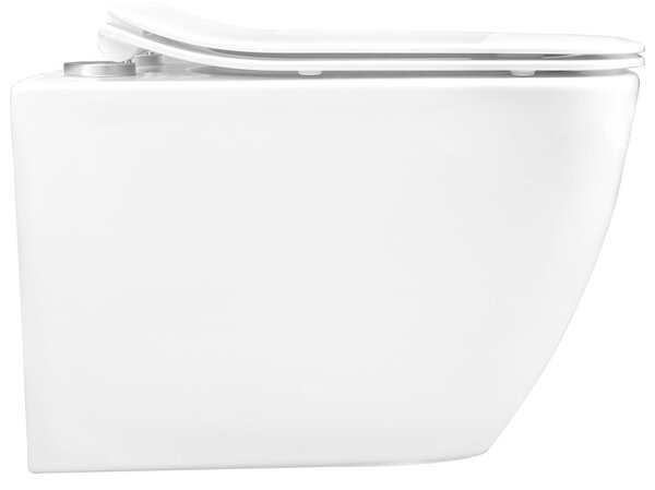 Závesná WC misa REA MARTIN SLIM RIMLESS DUROPLAST