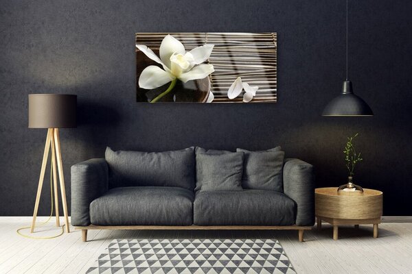 Skleneny obraz Kvet rastlina príroda 100x50 cm 2 Prívesky