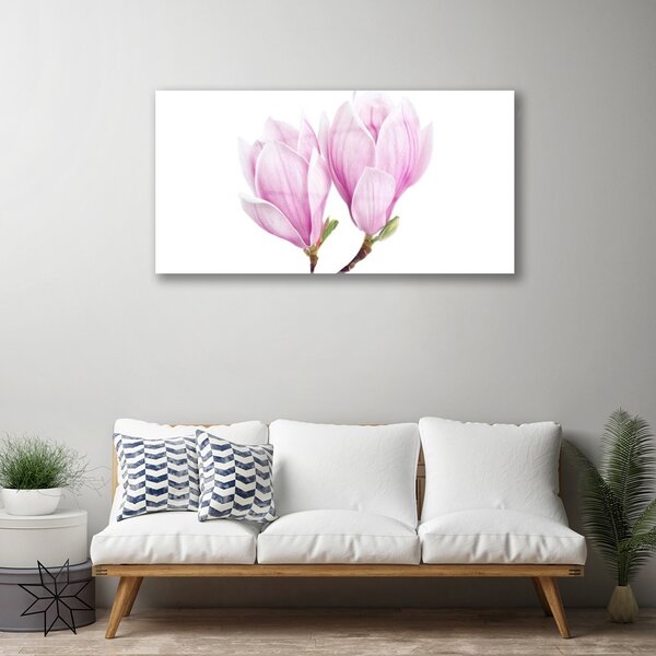 Skleneny obraz Kvet rastlina príroda 100x50 cm 2 Prívesky