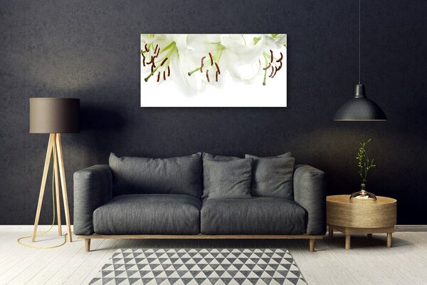 Skleneny obraz Kvety rastlina príroda 100x50 cm 2 Prívesky