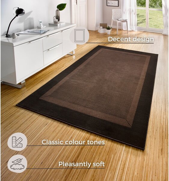 Hnedý koberec Hanse Home Basic, 160 x 230 cm