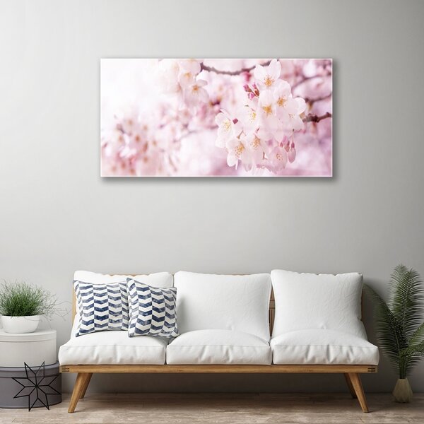 Skleneny obraz Kvety rastlina príroda 100x50 cm 2 Prívesky