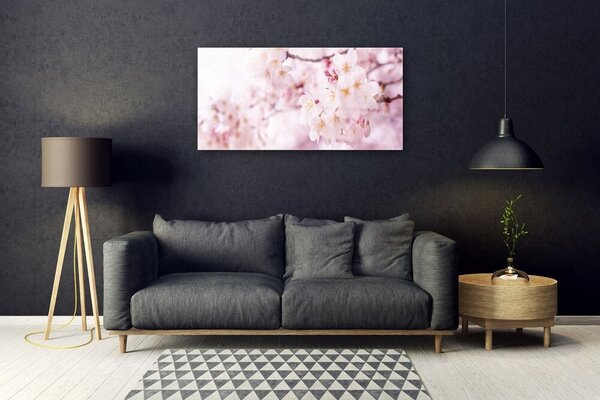 Skleneny obraz Kvety rastlina príroda 100x50 cm 2 Prívesky