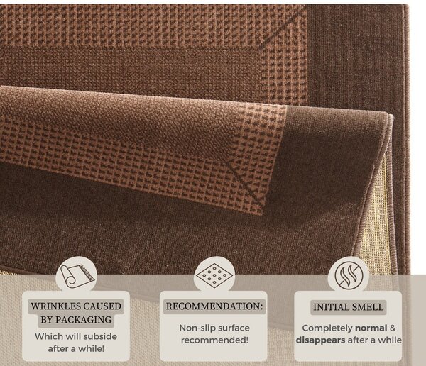 Hnedý koberec Hanse Home Basic, 160 x 230 cm