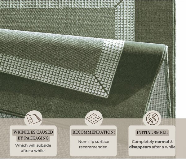 Zelený behúň 80x200 cm Band – Hanse Home