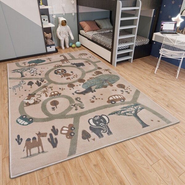 Béžový detský koberec 160x235 cm Animal Park – Hanse Home