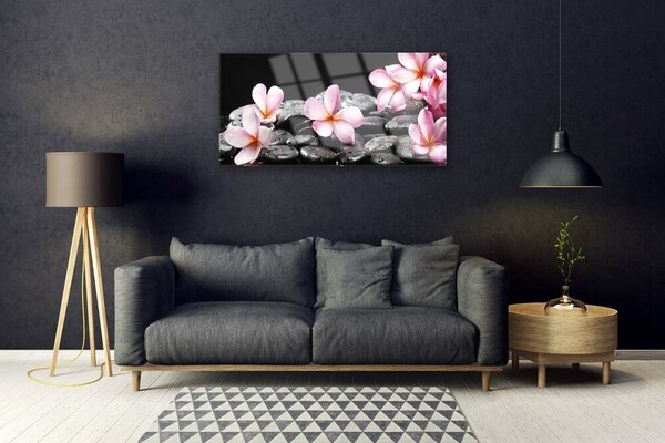 Skleneny obraz Kvet kamene rastlina 100x50 cm 2 Prívesky
