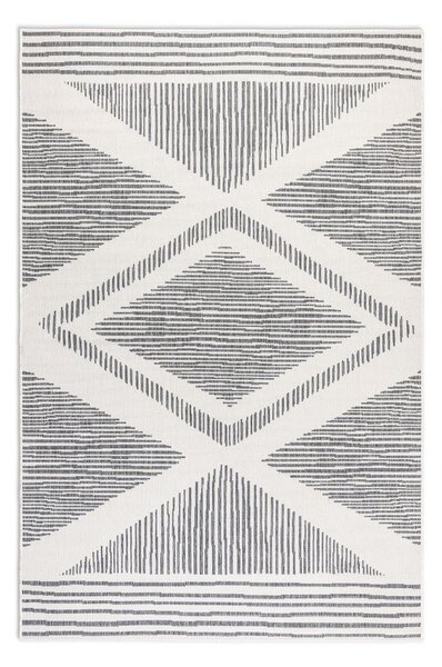 Krémovo-sivý vonkajší koberec 80x150 cm Gemini – Elle Decoration