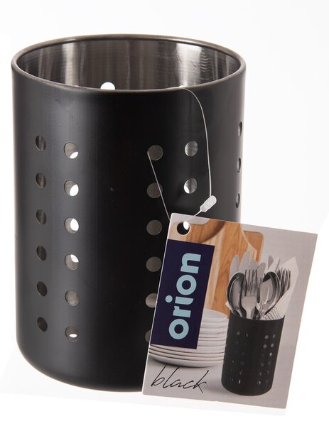 Stojan na príbory BLACK pr. 9,3 cm