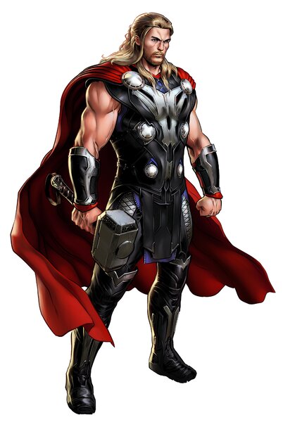 Samolepka na stenu "Thor" 50x70cm