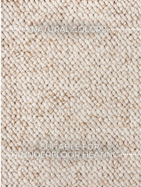 Krémovobiely prateľný behúň 80x240 cm Rocco Cream – Elle Decoration