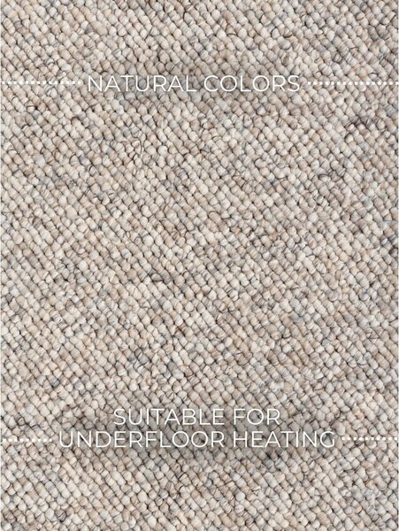 Sivokrémový prateľný koberec 160x230 cm Rocco Dark Cream – Elle Decoration