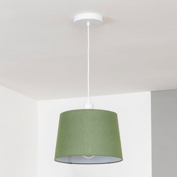 Brilagi - LED luster na lanku CERIA 1xE27/40W/230V priemer 30 cm zelený