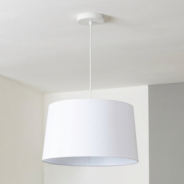 Brilagi - LED luster na lanku CERIA 1xE27/40W/230V priemer 45 cm biela