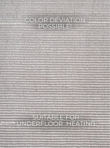 Sivo-krémový koberec 120x170 cm Perles Dolomite – Elle Decoration
