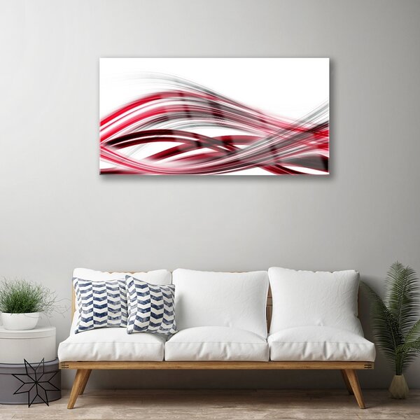 Obraz na skle Abstrakcia umenie 100x50 cm 2 Prívesky
