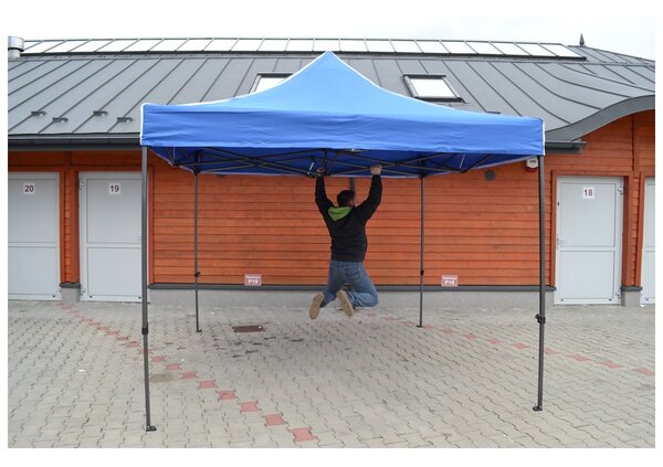 JAKS Nožnicový stan profi 3 x 4,5 m maskáčový