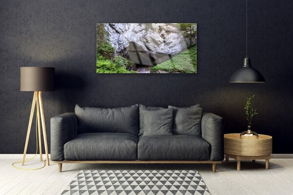 Obraz na skle Hora jaskyňa príroda 100x50 cm 2 Prívesky