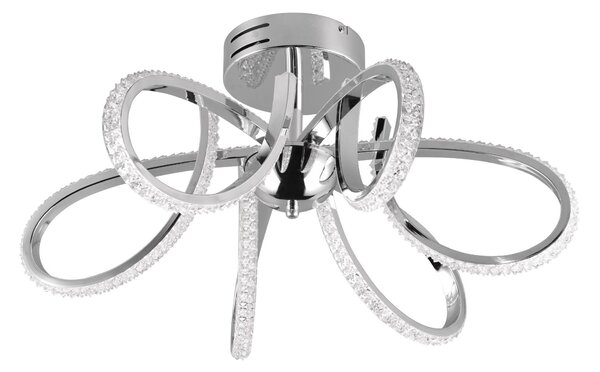 STROPNÉ LED SVIETIDLO, 57/57/28 cm Ambiente - Interiérové svietidlá