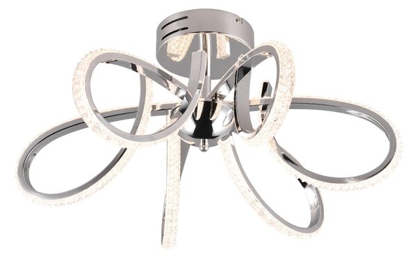STROPNÉ LED SVIETIDLO, 57/57/28 cm Ambiente - Interiérové svietidlá
