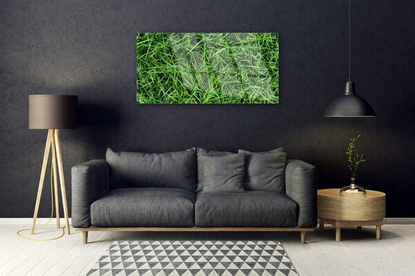Obraz na skle Tráva trávnik 100x50 cm 2 Prívesky